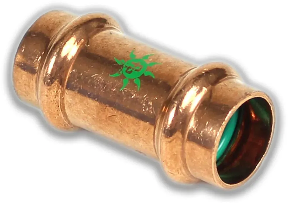 Solar Pressfitting Muffe i x i, Kontur V, verschiedene Größen (Ausführung: 22 mm)