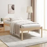 vidaXL Seniorenbett 100x200 cm Massivholz Kiefer