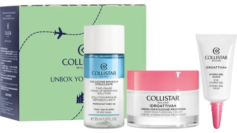 Collistar Deep Moisturizing Cream Travel Kit Geschenkset mit feuchtigkeitsspendender Wirkung