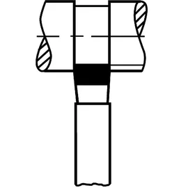 Wilke Drehmeissel HM DIN4976 16x16x110mm P25/30