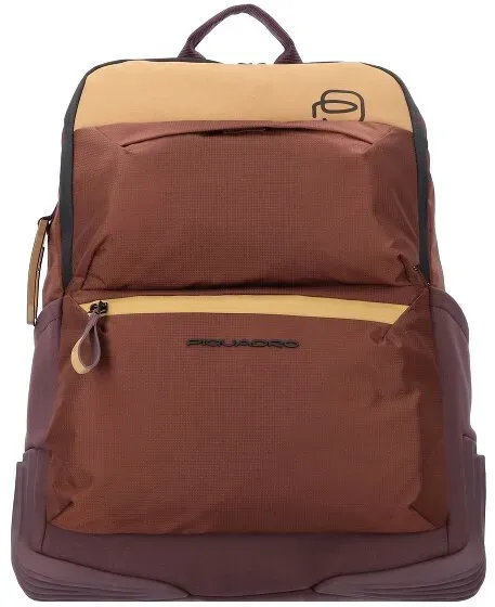 Piquadro Corner Rucksack 44 cm Laptopfach  braun