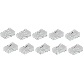 ShiverPeaks BASIC-S Netzwerk Modular-Stecker RJ45 8polig, 8 Kontakte belegt, vergoldete Kontakte VE