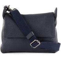 Mandarina Duck Schultertasche Blau (Dress Blue) Mellow Leather Crossover Bag S