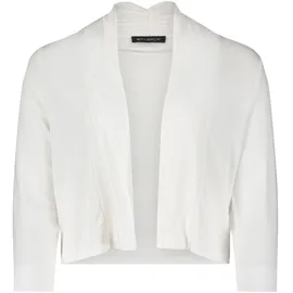 Betty Barclay Damen Shirtjacke mit 3/4 Arm 46, Rohweiß - 46