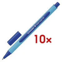 10x Kugelschreiber »Slider Edge XB« 1522 blau, Schneider