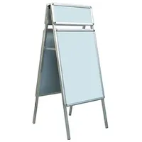 Franken Kundenstopper Standard Plus silber DIN A1 4 Fächer