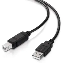 conecto USB-A auf USB-B 1,8 m Schwarz