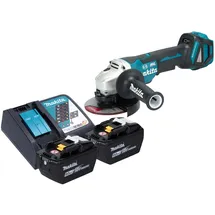 Makita DGA 517 Z inkl. 2 x 9,0 Ah + Ladegerät