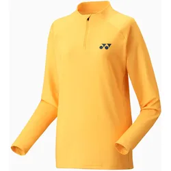 Yonex Tennis-Langarmshirt 1/2 Zip Club Team gelb Damen