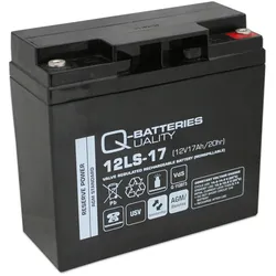 Ersatzakku für Panasonic LC-XD1217PG 12V 17Ah AGM Batterie AGM VdS