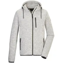 G.I.G.A. DX Herren Strickfleecejacke/Fleecejacke mit Kapuze GW 54 MN KNTFLC JCKT, gebrochenes weiss, L, 42275-000