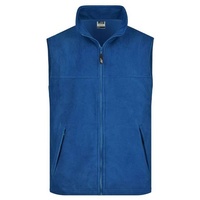 Fleece Vest Wärmende Weste in schwerer Fleece-Qualität blau, Gr. XL