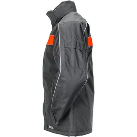 Planam Cosmic Regenjacke Unisex Anthrazit/Orange 3XL