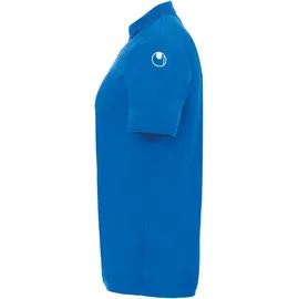 Uhlsport Essential POLY Kurzarm-poloshirt | Azure Blue - 8-9 Jahre