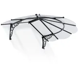 CANOPIA Vordach Iris 175 x 80 cm schwarz