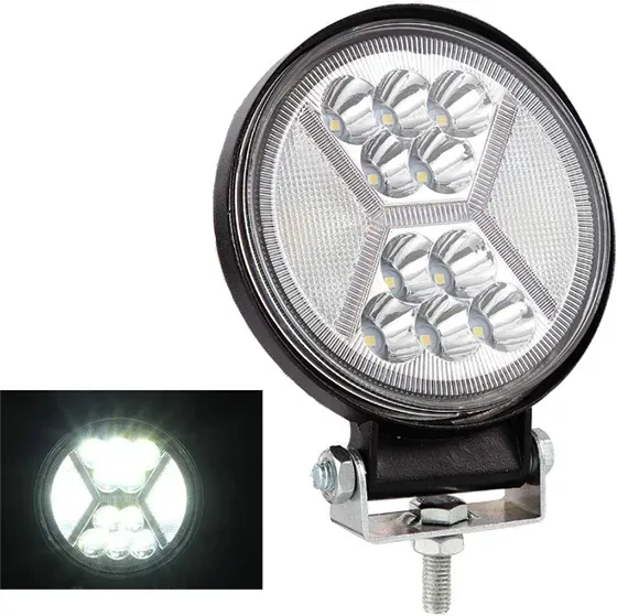 LED-Bar-Halogen, rund, 117 W, 5036