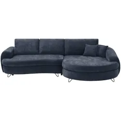 Twist Ecksofa  Ariana ¦ blau ¦ Maße (cm): B: 302