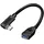 Logilink USB-C auf USB-A Adapter 0,2 m Schwarz