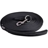 QHP Softlonge Longierleine 1 Stück Schwarz