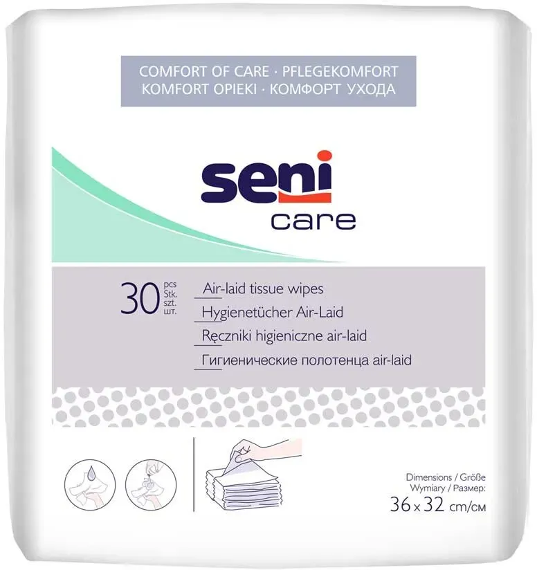 Seni Care Hygienetücher Air Laid a 30 Stk., 24 Packungen