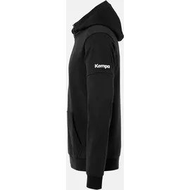 Kempa Status Kapuzenjacke schwarz L