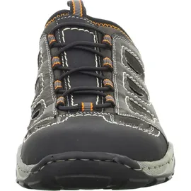 Rieker Herren 08096 Clogs, Grau (schwarz/rauch/rauch/00), 43 EU
