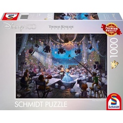 Schmidt Spiele Puzzle Disney 100 Jahre Sonderedition 1 57595, 1000 Puzzleteile