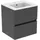 Ideal Standard Waschbeckenunterschrank 2 Auszüge 51 x 45 x 56,5 cm Grau