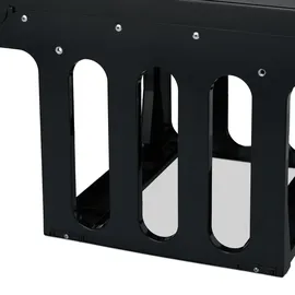 Relaxdays Einbaumülleimer 32 l Schwarz