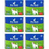 Pet Soft Hundewindeln - Einweg-Hundewindeln für Rüden, Welpenwindeln, Inkontinenz-Windeln für Rüden,12 Stück,superabsorbierende Hundewindeln für Hunde bei Harninkontinenz, XS(6-13’’)