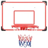 vidaXL Basketball-Rückwand-Set bunt 180 x 150 cm