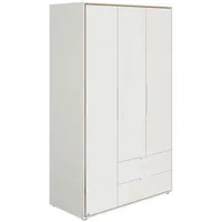 Paidi Kinderkleiderschrank Lieven 125,9 x 203,6 x 54,8 cm Eiche weiß