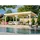 Palmako Pavillon Lenna 6,28 x 3,40 m weiß lackiert