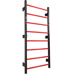 Sprossenwand mit 8 Sprossen schwarz|rot No Size