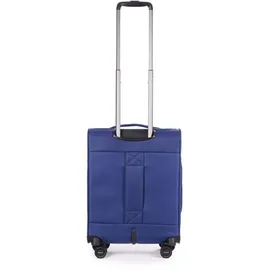 Stratic Light Plus 4 Rollen Kabinentrolley 55 cm dark blue