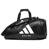 adidas 2in1 Bag, black/white L - Schwarz/Weiß