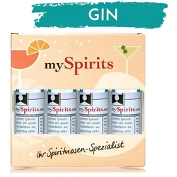 mySpirits Gin 4er Miniaturen-Set