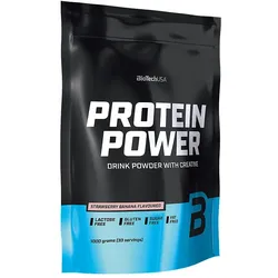 BioTechUSA Protein Power (1000 g, Erdbeere Banane)