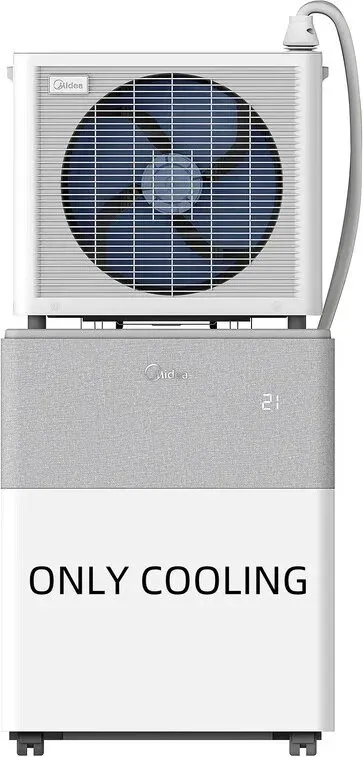 [€699 mit kostenlosem Versand] Midea PortaSplit Cool tragbarer Split-Klimakühler – 8000 BTU, App- & Fernbedienung, leiser Betrieb ab 38 dB, für Räume bis 30 m2