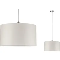 Paulmann Tessa 1-flg. 45 cm rund Creme Metall/Textil