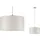 Paulmann Tessa 1-flg. 45 cm rund Creme Metall/Textil