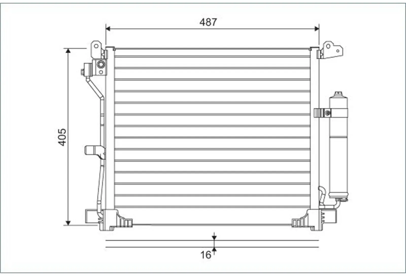 Valeo Klimakondensator Mit Trockner Passend Für Nissan Juke 822579: Kondensator, Klimaanlage Ava Quality Cooling: Dn5403d Ava Quality Cooling: Dn5467d