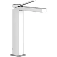 GESSI Rettangolo K Waschtisch-Einhebelmischer ohne Ablaufgarnitur, - Finox Optik