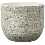 Söndgen Keramik Portland Ø 22 x 19 cm Rindenoptik