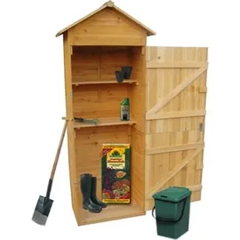 MuCoLa Geräteschrank 0,49 x 0,79 x 1,9 m natur