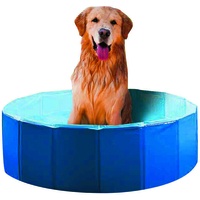 Hundepool 90x20 cm Hunde Swimmingpool faltbar Schwimmbecken MEGA SPASS
