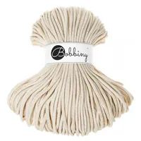 Bobbiny Makramee-Flechtkordel 5 mm 100 m Gold-Natur