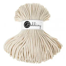 Bobbiny Flechtkordel 5 mm Gold 100 m