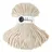 Bobbiny Makramee-Flechtkordel 5 mm 100 m Gold-Natur