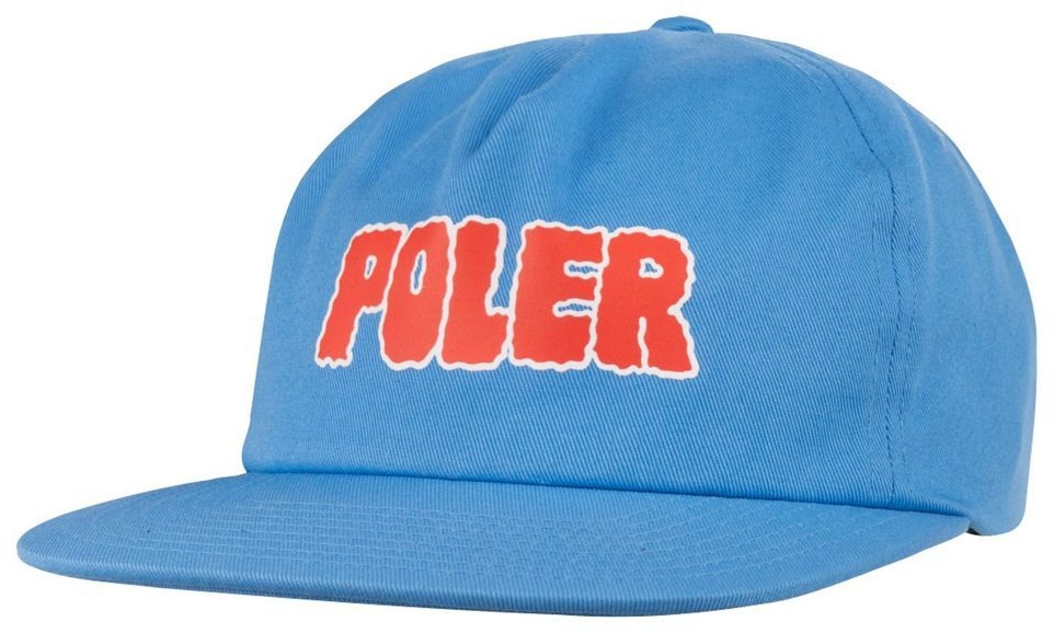 Poler Wiggle Font Cap - powder blue